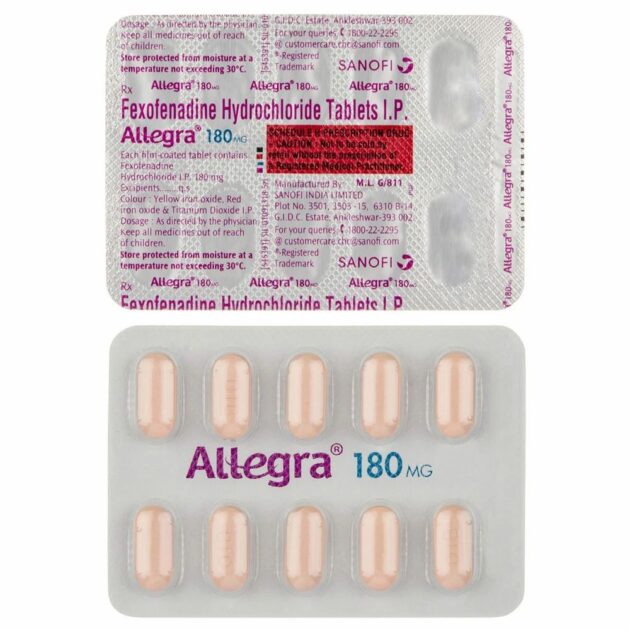 Allegra 180 Mg Tablet - Image 5