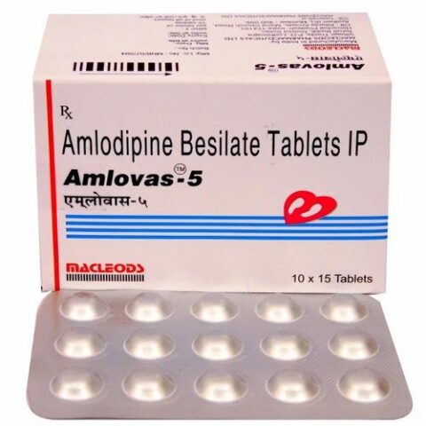 Amlovas 5mg Tablet