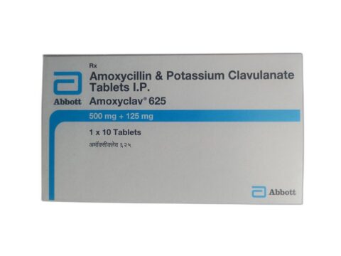 Amoxicillin And Potassium Clavulanate 625Mg Tablets