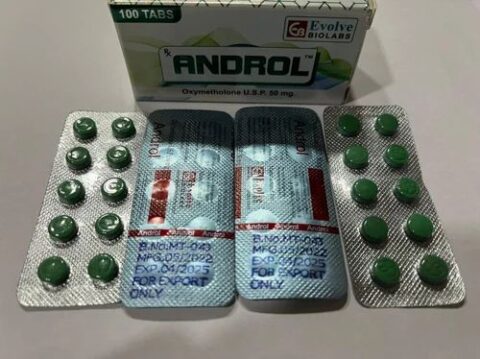 Androl 50mg Oxymetholone Tablets