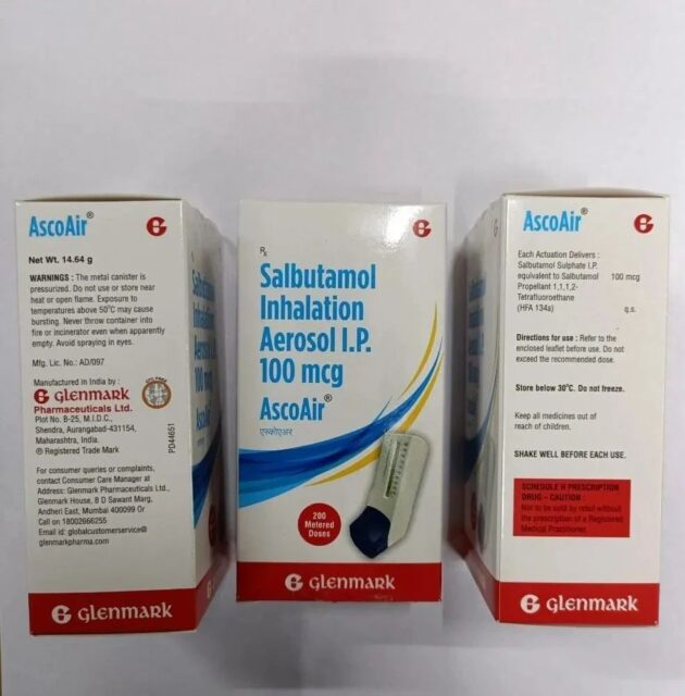 ASCOAIR 100MCG INHALER - Image 2