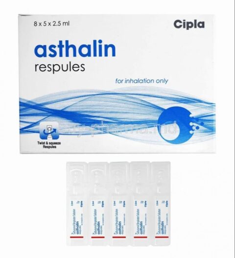 ASTHALIN 2.5mg Respules