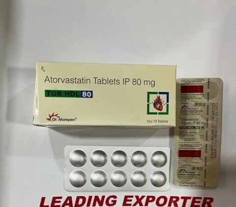 Atorvastatin 80mg Tablets