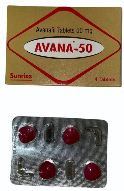 Avanafil 50Mg Tablets
