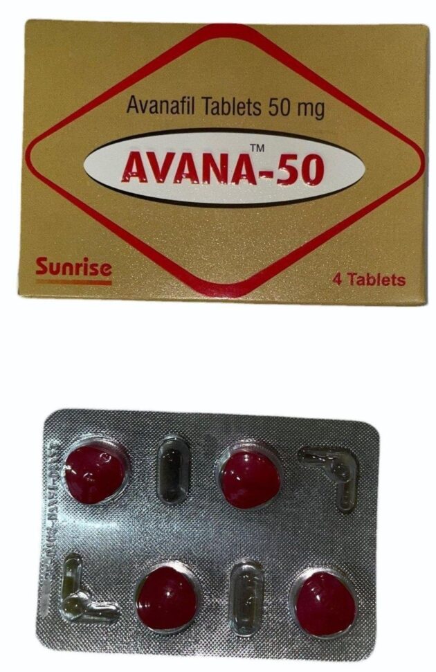 Avanafil 50Mg Tablets