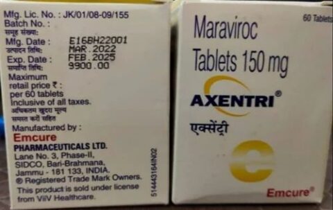 Axentri Maraviroc Tablet