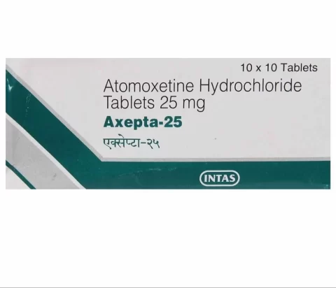 AXEPTA 25Mg Tablets