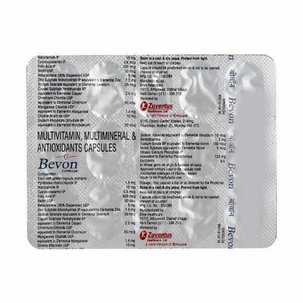 Bevon Capsules Multivitamin - Image 7