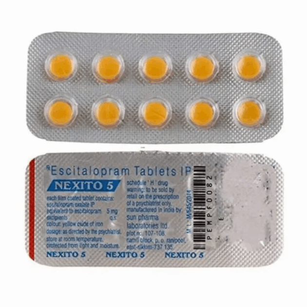 Escitalopram Nexito 5mg tablet - Image 7