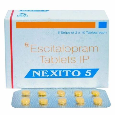 Escitalopram Nexito 5mg tablet