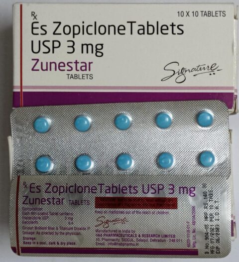Eszopiclone 3mg Tablet