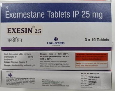 Exemestane 25Mg Tablets