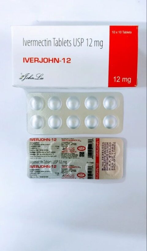 Iverjohn Ivermectin 12 Mg Tablets