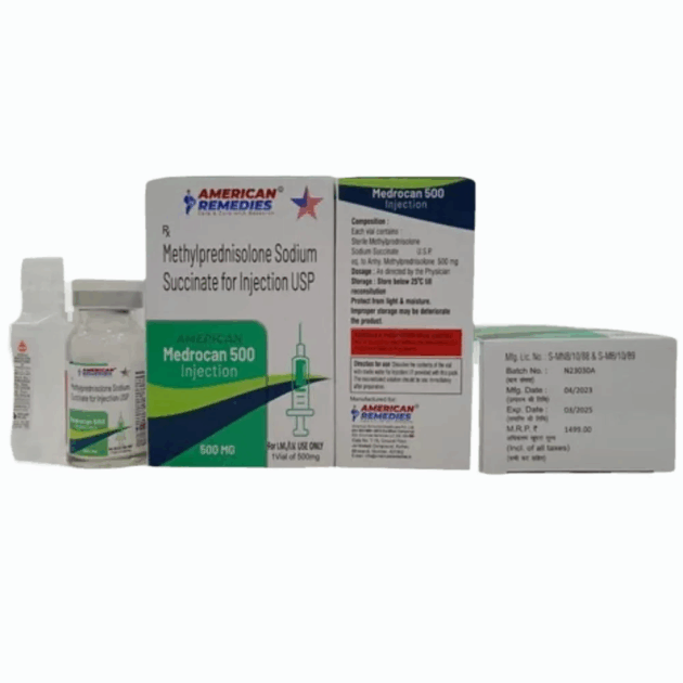 Methylprednisolone 500Mg Injection - Image 5