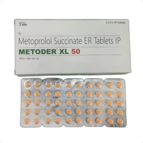 Metoder XL 50 Metoproplol Succinate ER Tablet