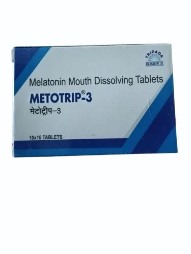 Metotrip Melatonin 3mg Tablets