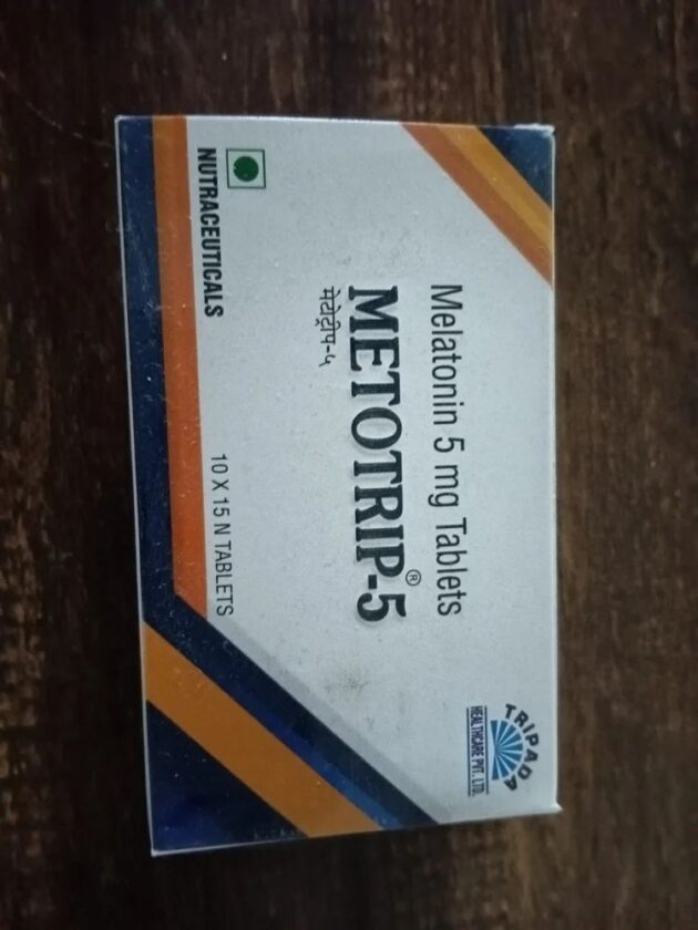 Metotrip Melatonin 5mg Tablets - Image 3