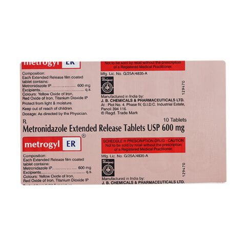 Metrogyl ER Tablet 600mg