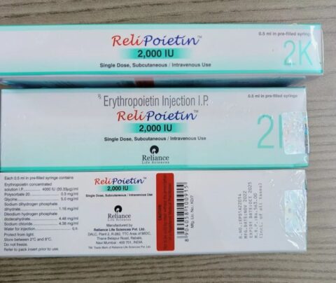 RELIPOIETIN 2000 IU INJECTION