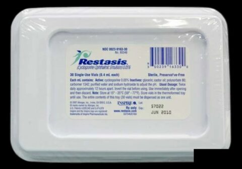 RESTASIS 0.05MG TAB