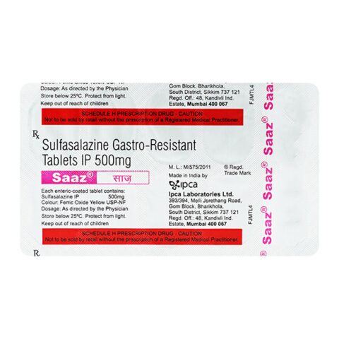 Saaz 500mg Tablet