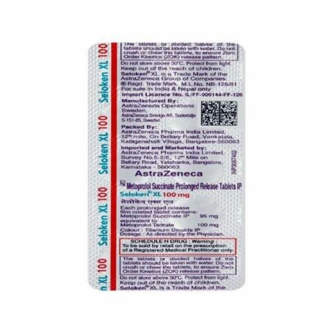 SELOKEN XL 100MG