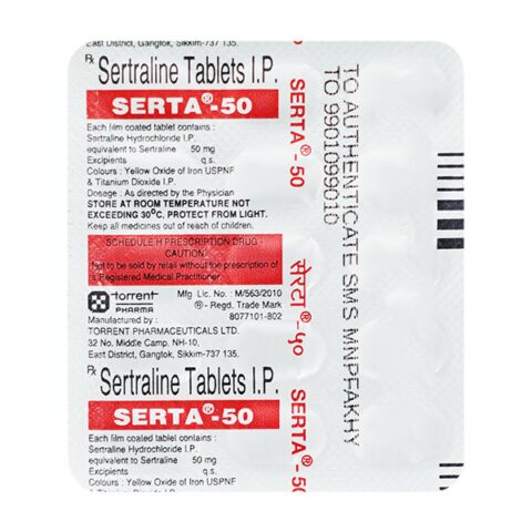 SERTIM 50Mg Tablet