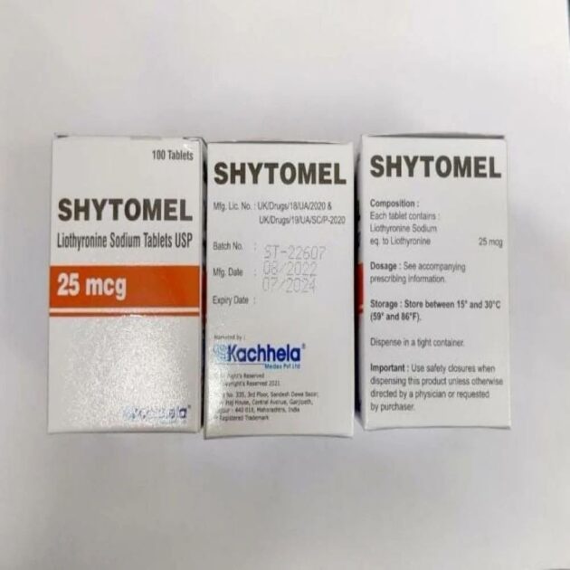 SHYTOMEL 25MCG TAB