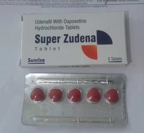 Super Zudena Udenafil Dapoxetine Hydrochloride Tablet