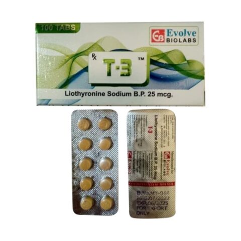 T3 Liothyronine 25mcg Tablet