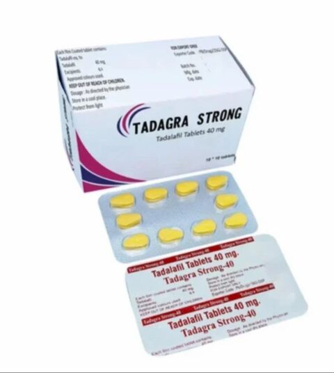 Tadagra Strong Tadalafil 40 Mg