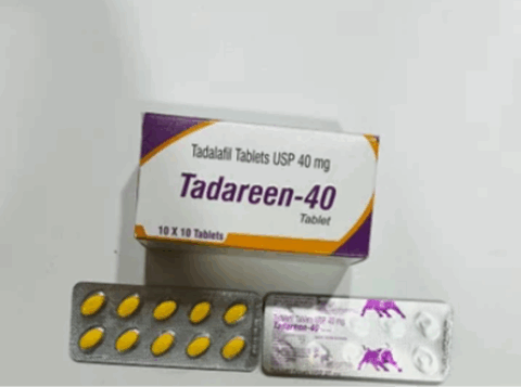 Tadareen Tadalafil 40Mg Tablets