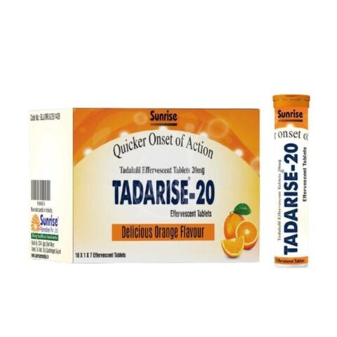 Tadarise 20Mg Effervescent Tablets