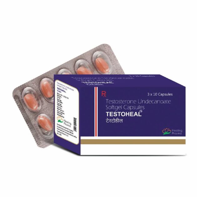 Testoheal Testosterone 40mg Capsule - Image 5