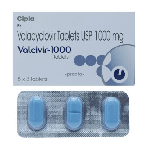 Valcivir Valacyclovir 1000mg Tablet