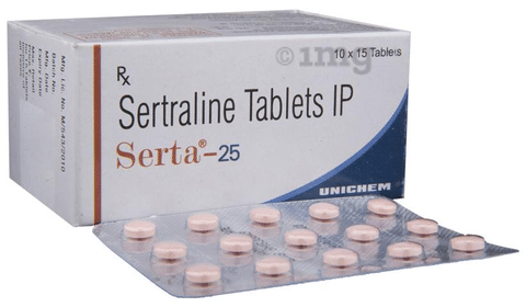 SERTA 25Mg Tablet