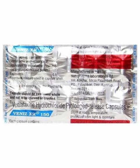 VENIZ XR 150Mg Capsule