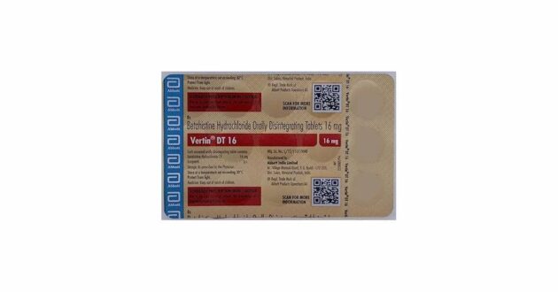 VERTIN 16MG DT Tablet - Image 2