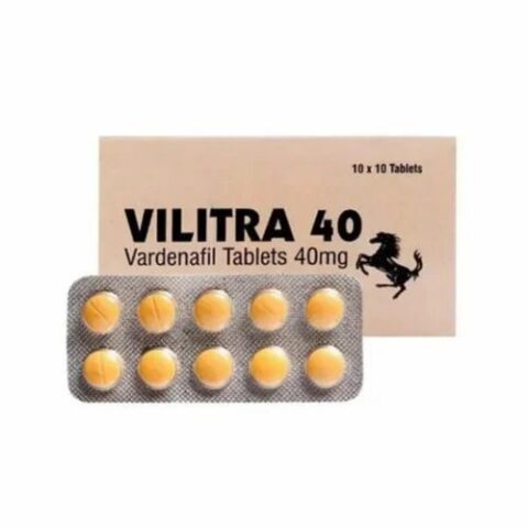 Vilitra 40Mg Vardenafil Tablets