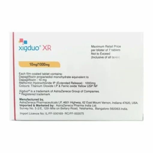 Xigduo Xr 10mg1000mg Tablet - Image 2