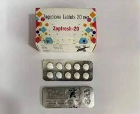 Zopfresh Zopiclone 20Mg Tablet
